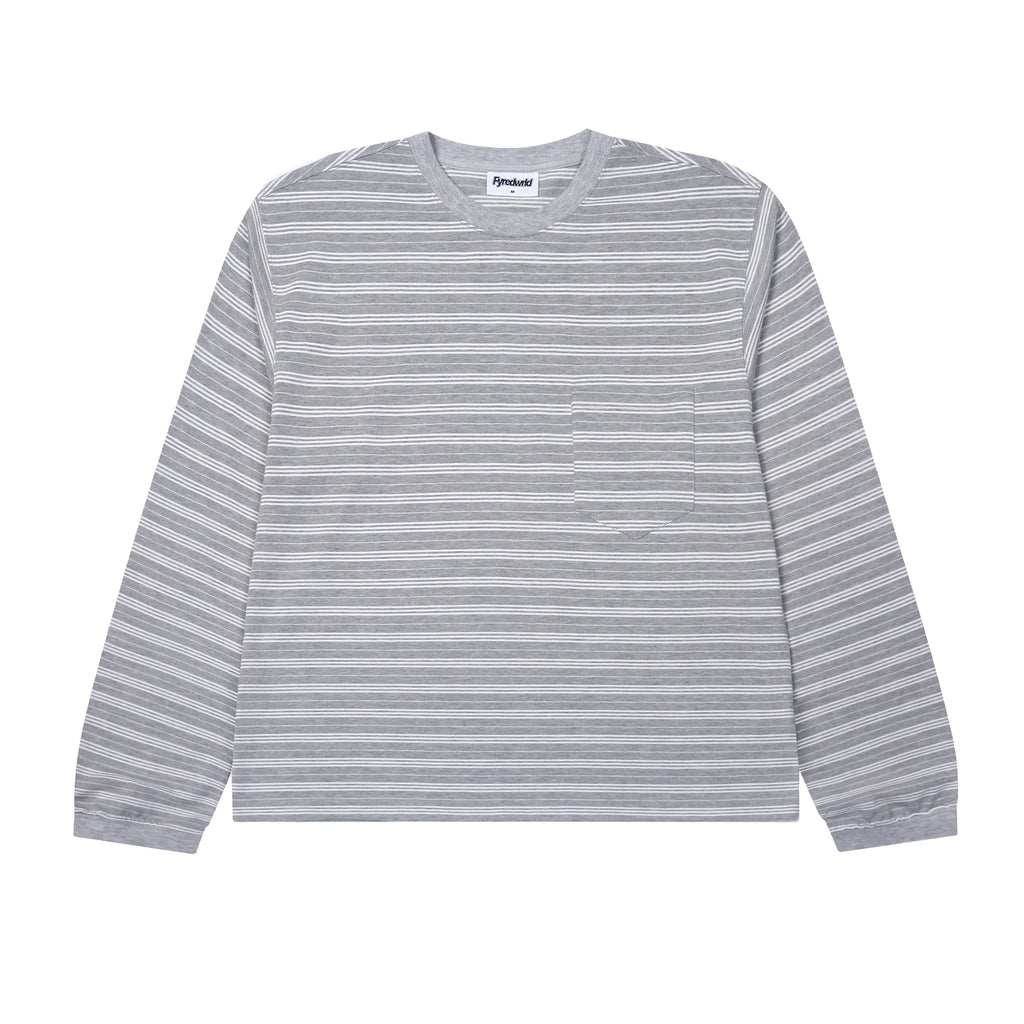 Fyredwrld Striped Long Sleeve gray