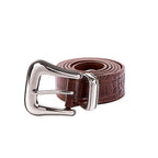 Fyredwrld Brown Crocodile Belt