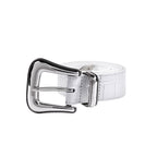Fyredwrld White Crocodile Belt