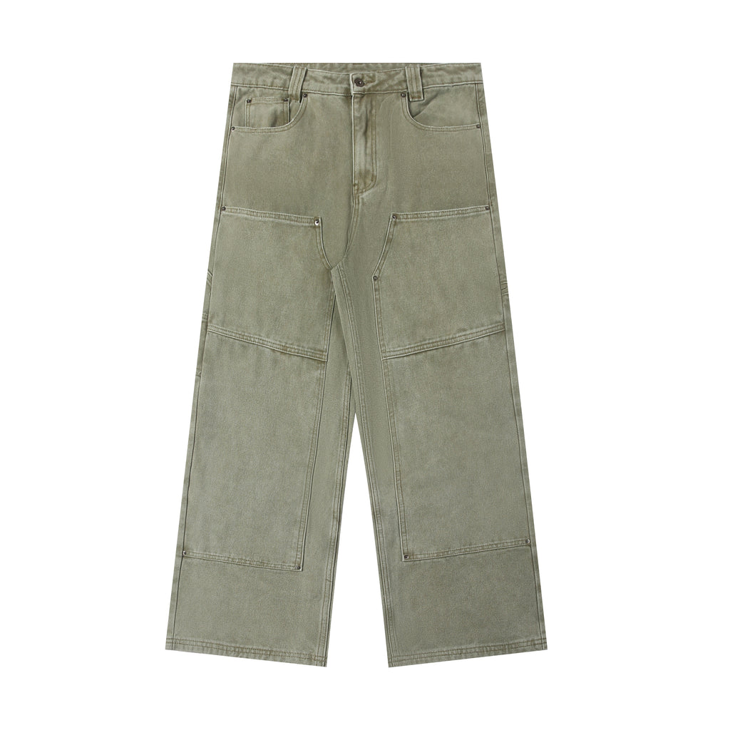 Fyredwrld double-knee jeans