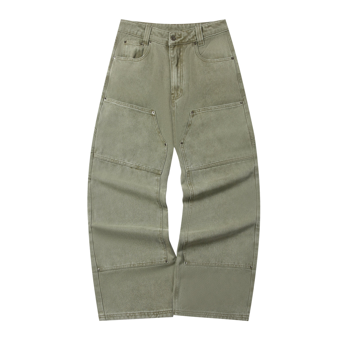 Fyredwrld double-knee jeans