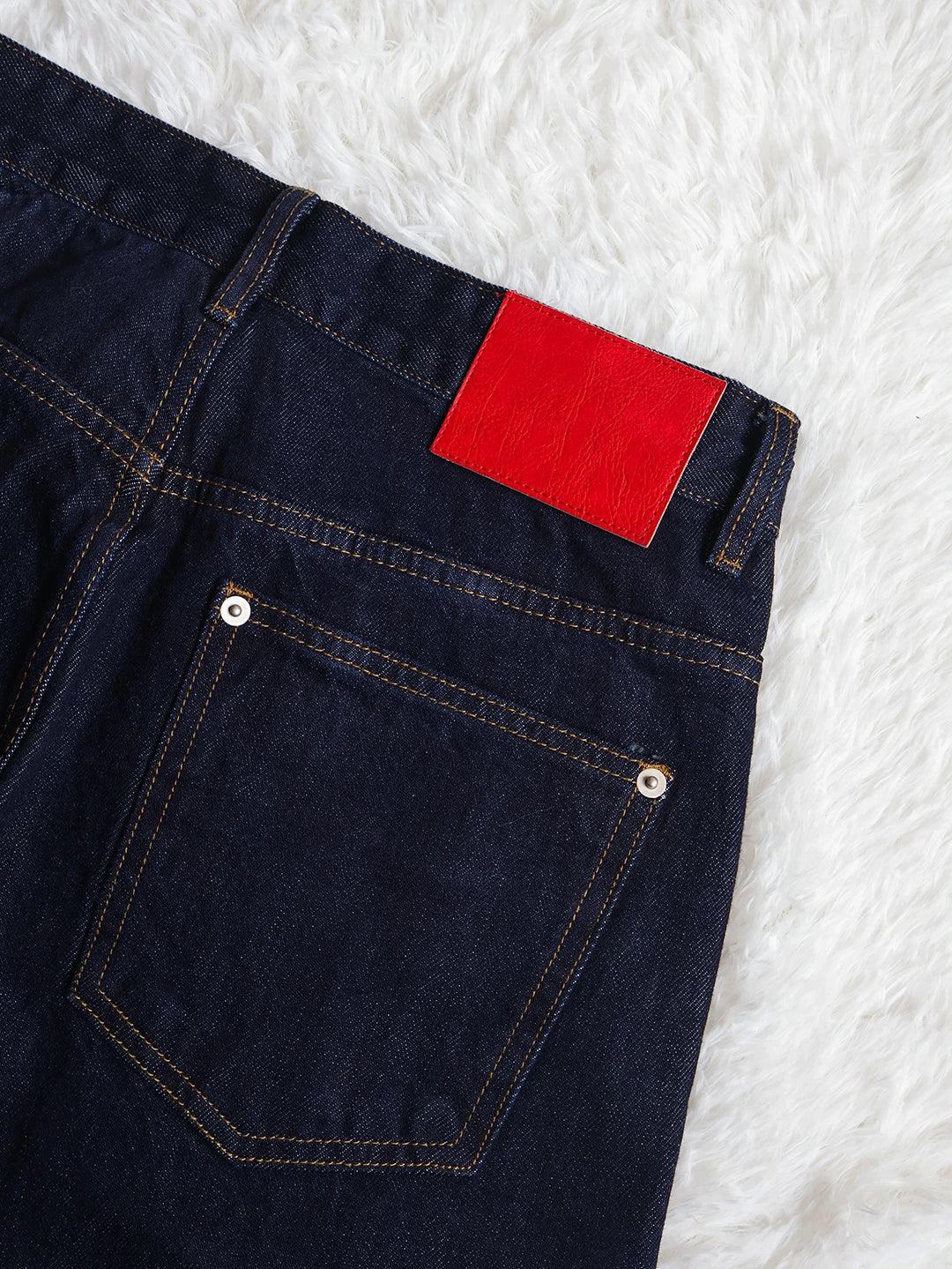 Fyredwrld navy japanese selvedge denim