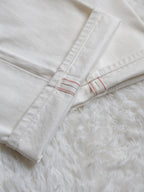 Fyredwrld Cream selvedge denim jeans