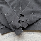 Fyredwrld "watch-peeker"zip-up hoodie V2