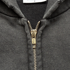 Fyredwrld "watch-peeker"zip-up hoodie V2