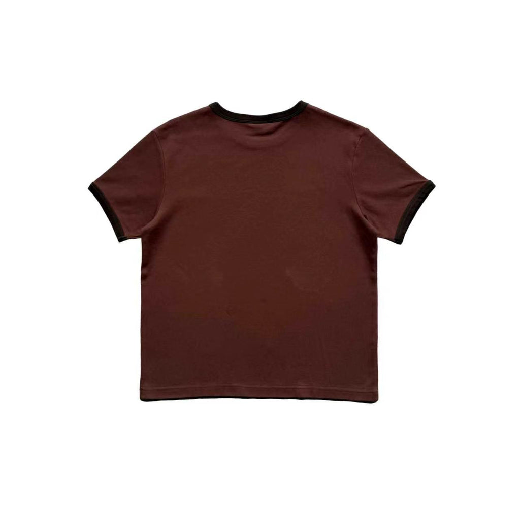 Fyredwrld ringer tees brown