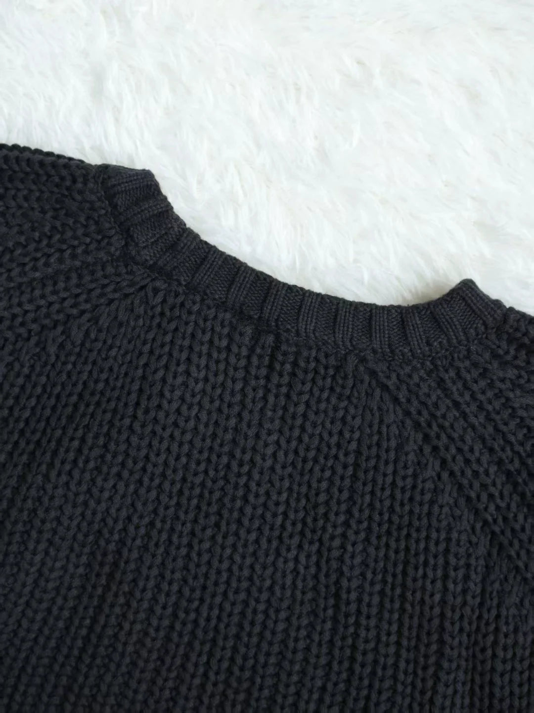 Fyredwrld garments 3 gauge knit black