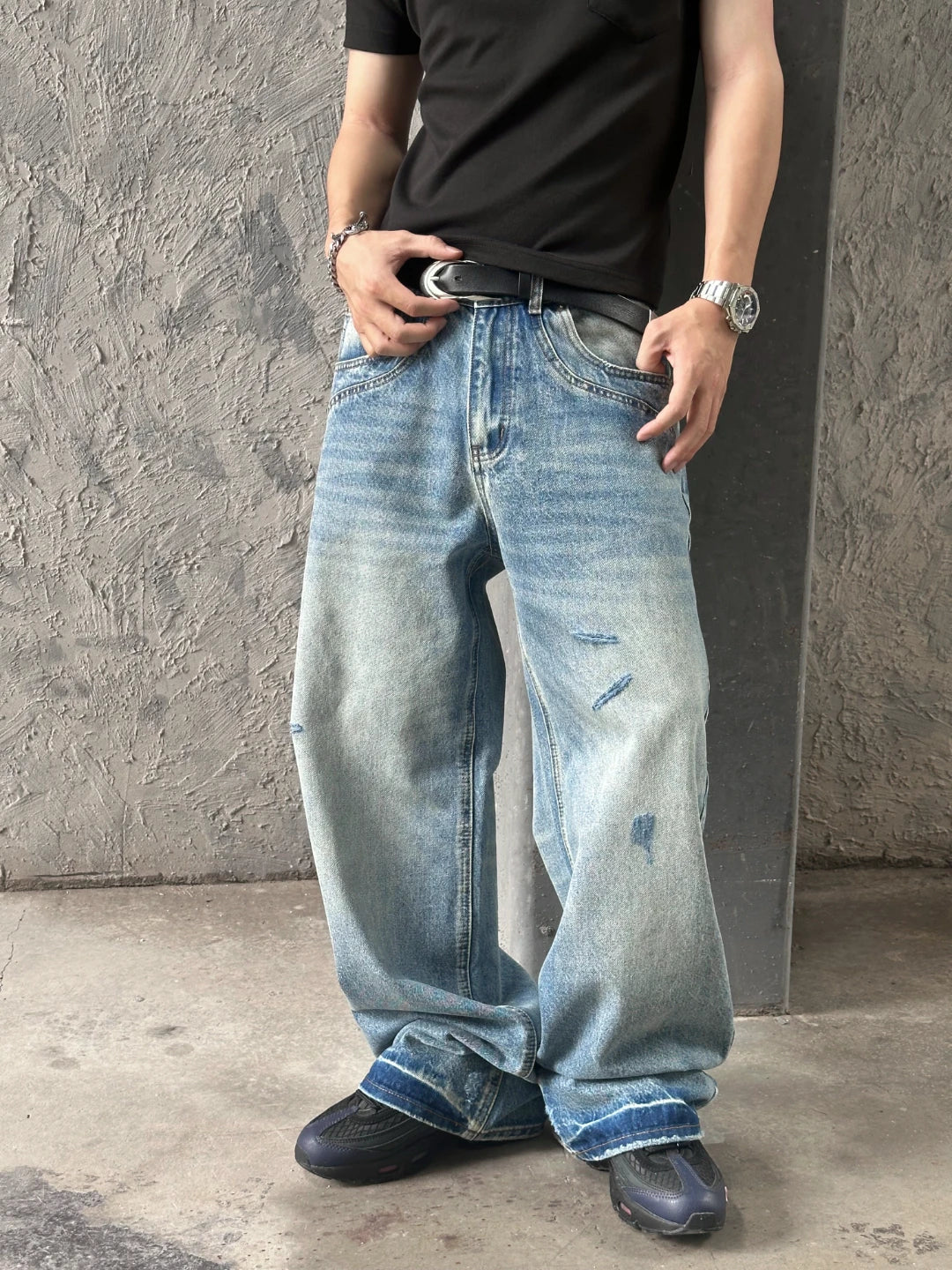 Fyredwrld Rinsed Denim jeans