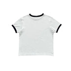 Fyredwrld ringer tees white/navy