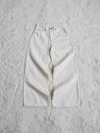 Fyredwrld Cream selvedge denim jeans