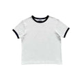 Fyredwrld ringer tees white/navy