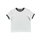 Fyredwrld ringer tees white/navy