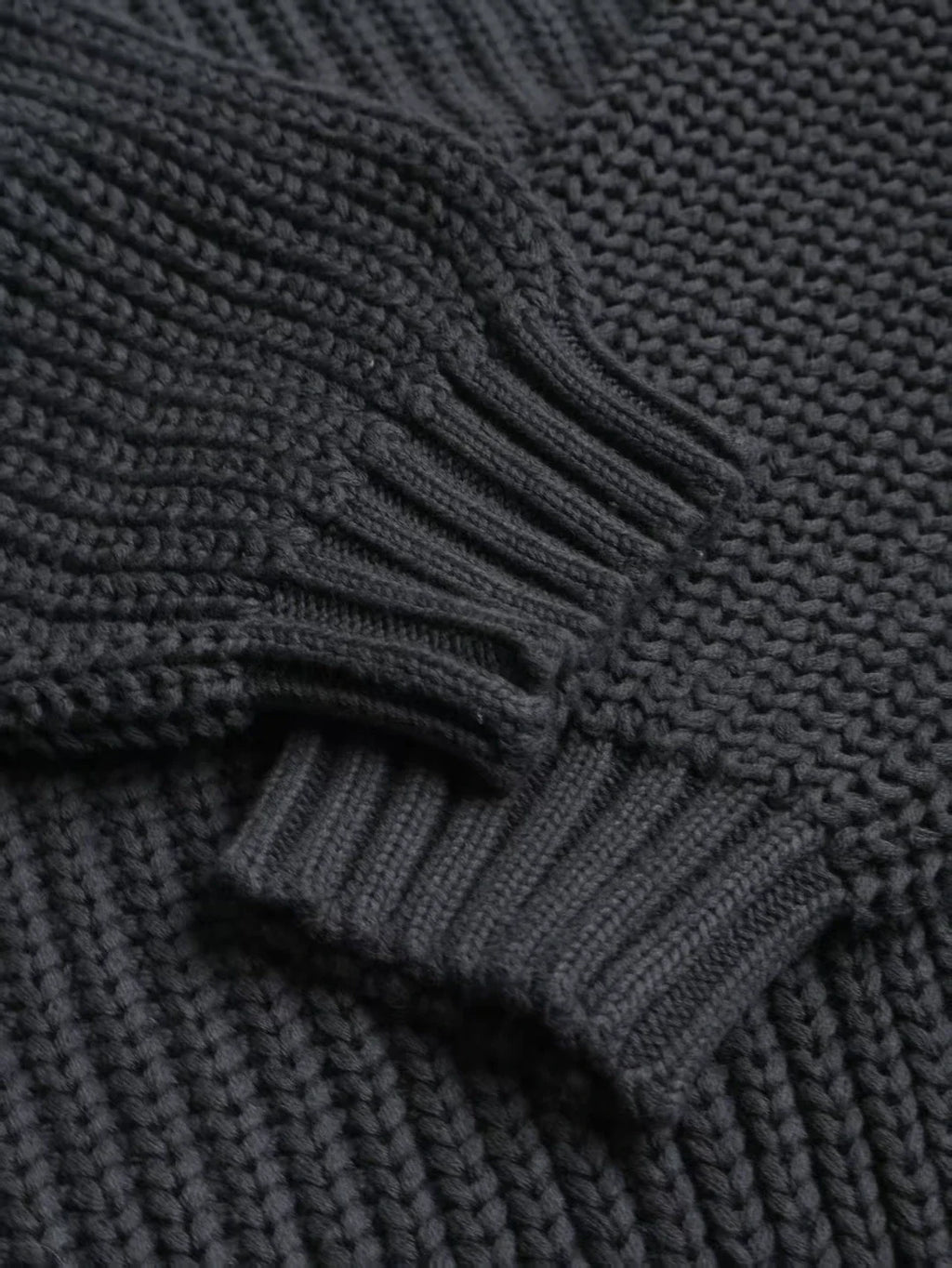 Fyredwrld garments 3 gauge knit black