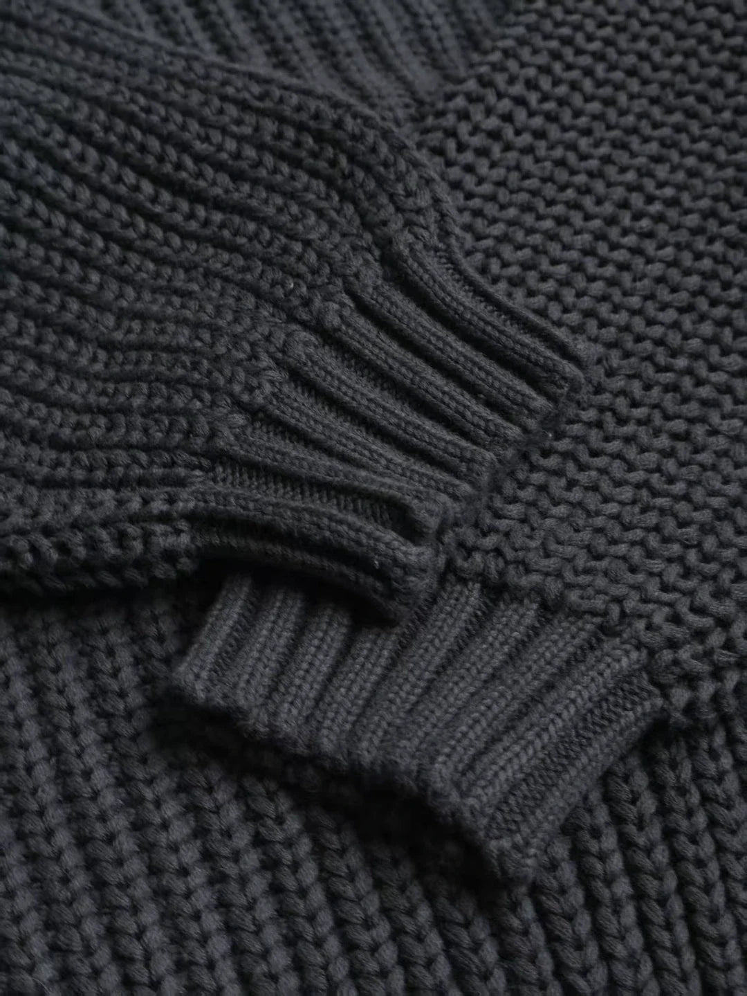 Fyredwrld garments 3 gauge knit black