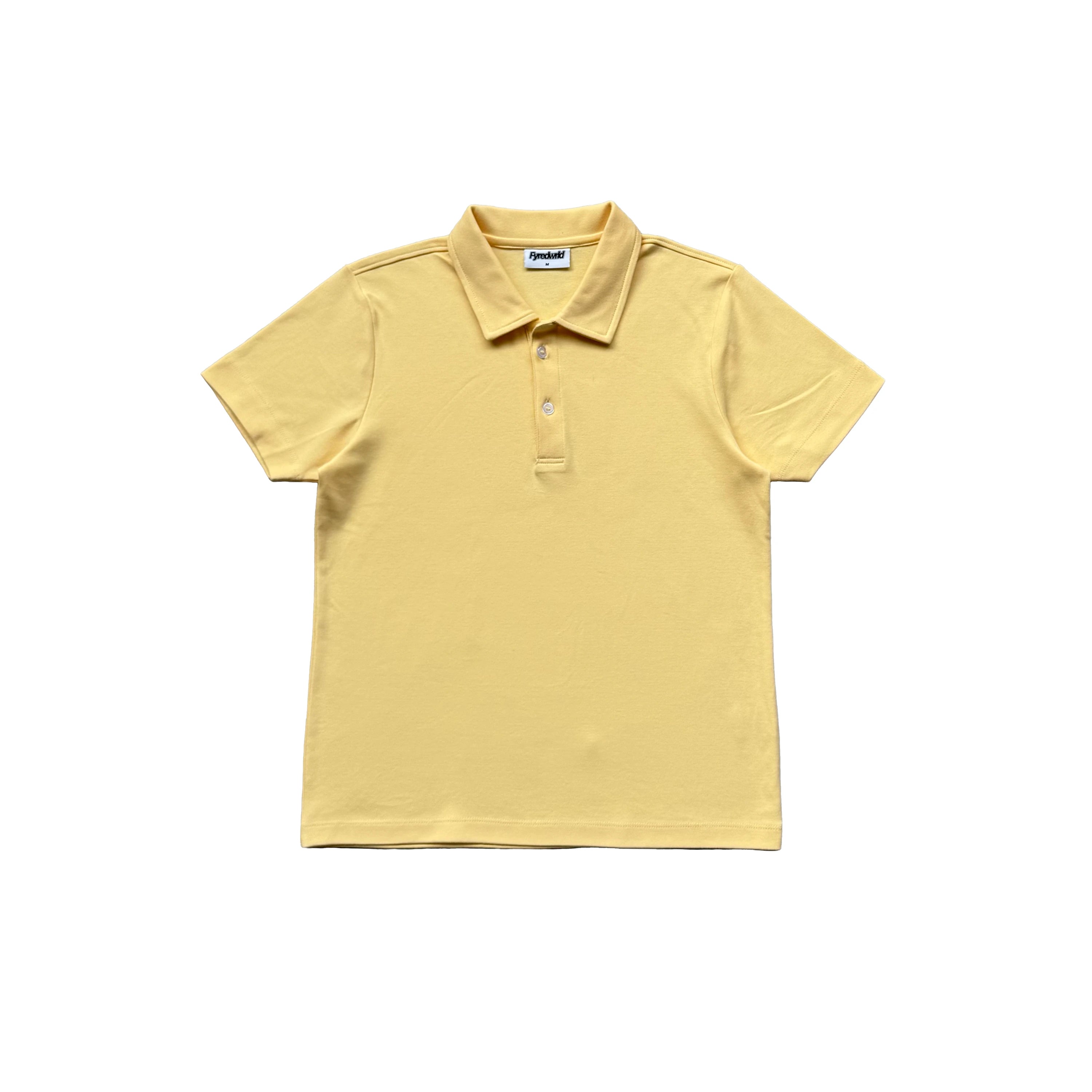 Fyredwrld Muscle Polos Yellow